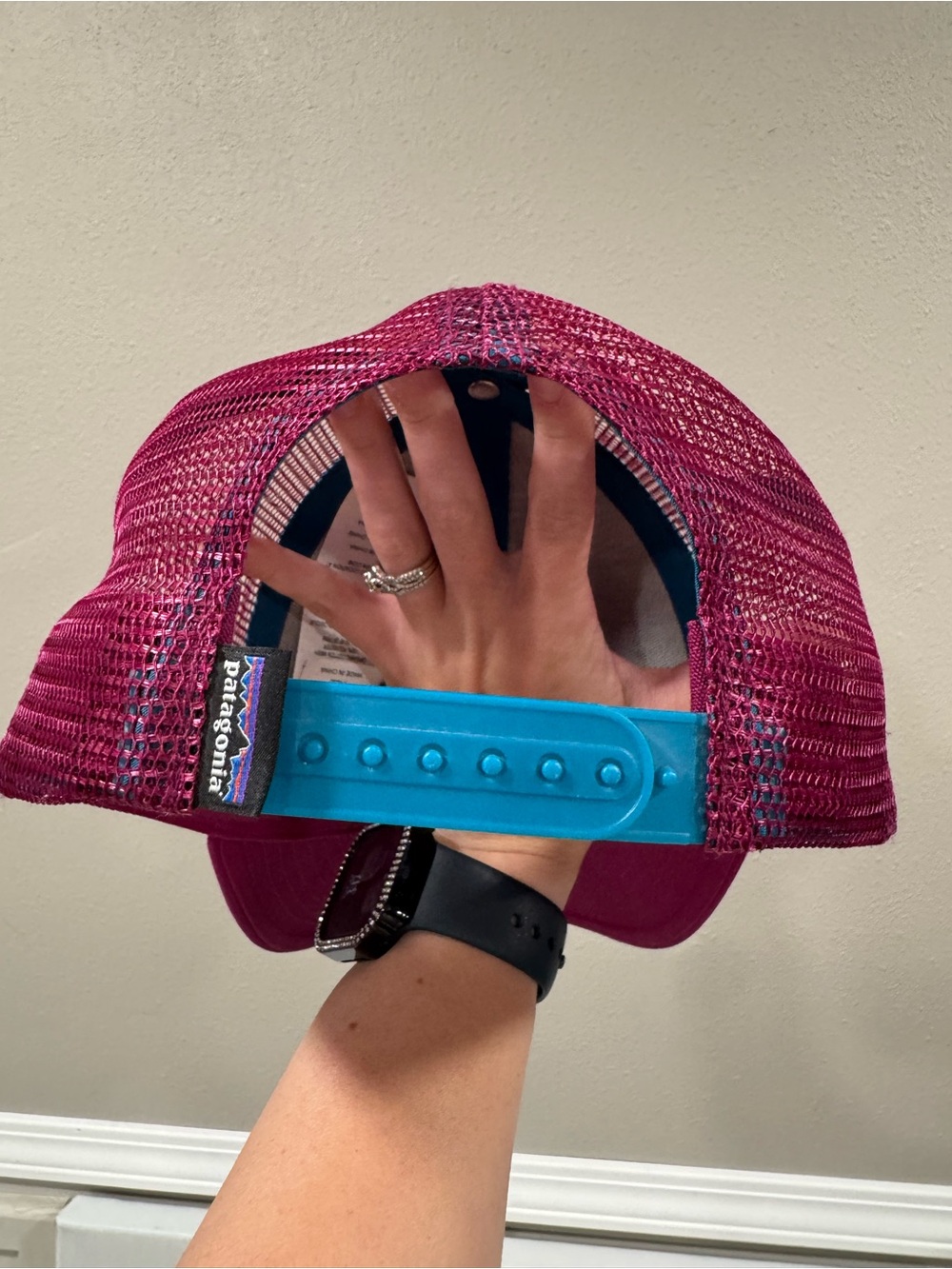 Patagonia Trucker Hat - Deep Pink - Picture 2 of 5